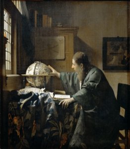 The Astronomer (detail) c. 1668