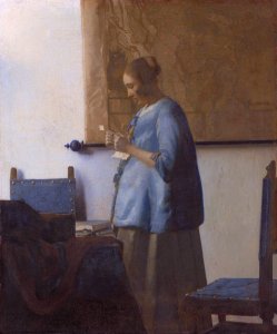 Woman Reading a Letter